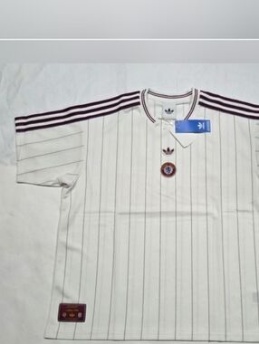 Adidas Men’s Aston Villa Fc Terrace Icons Jersey